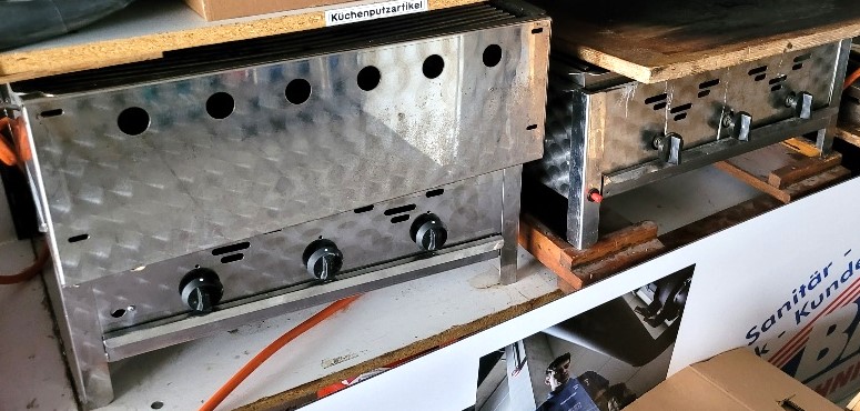 Edelstahl Gas-Grill